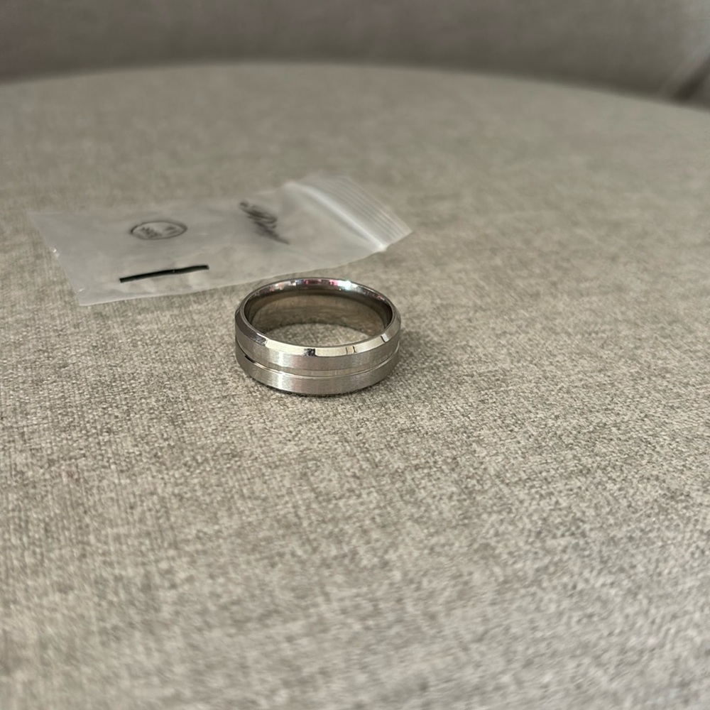 Men’s wedding band size 11